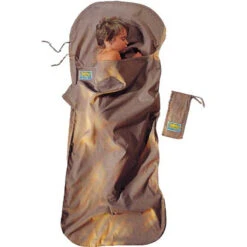 Cocoon Kinderen KidSack Travelsheet Khaki