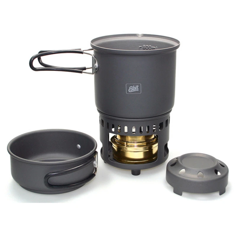 Esbit Spiritus-Droge Brandstof Kookset 3 Esbit Spiritus-Droge Brandstof Kookset