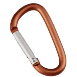 D-Shape Carabiner 6x60 Mm (2 Stuks)