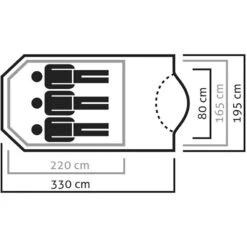 SALEWA Alpine Hut III Tent -Kampeerartikelen Winkel iview 5014526 001 pic4
