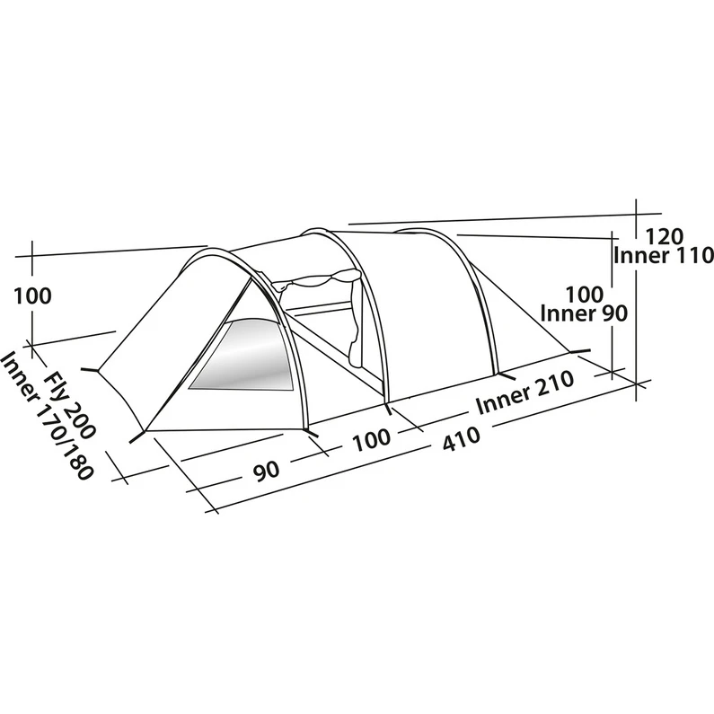 Easy Camp Spirit 300 Tent 6 Easy Camp Spirit 300 Tent - Afbeelding 4