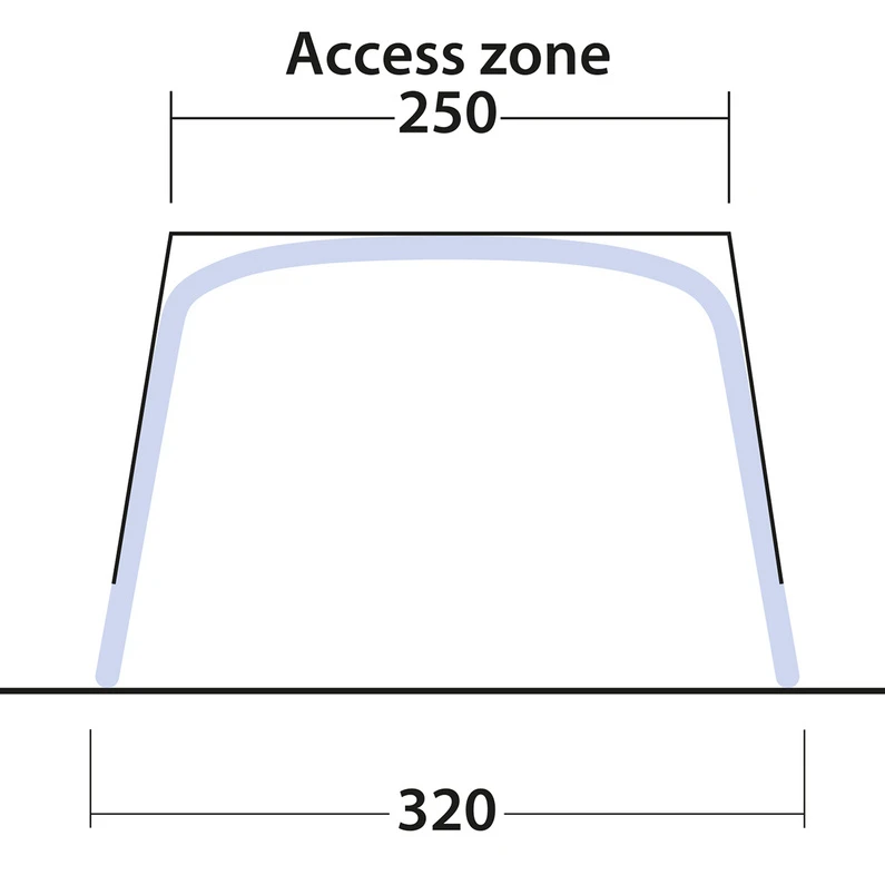 Outwell Touring Canopy Air Voortent 6 Outwell Touring Canopy Air Voortent - Afbeelding 4