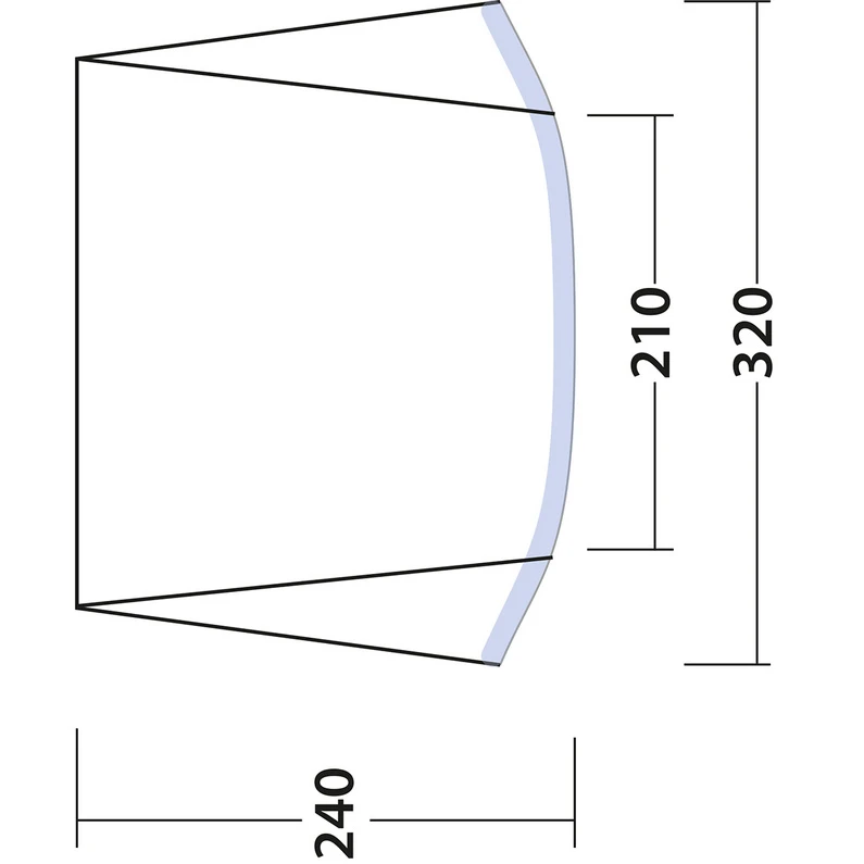 Outwell Touring Canopy Air Voortent 7 Outwell Touring Canopy Air Voortent - Afbeelding 5
