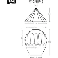 Wickiup 5 Tent -Kampeerartikelen Winkel iview 5053962 001 pic3